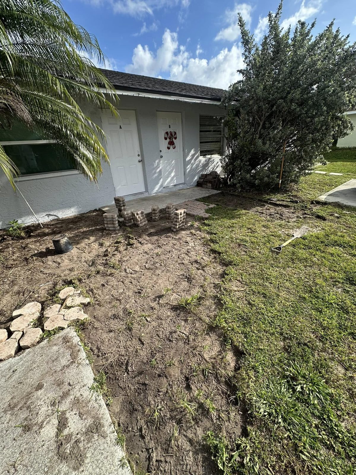Concrete and exterior work