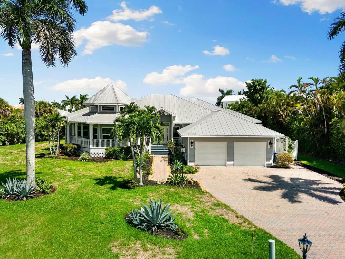 Finished exterior of a Southwest Florida home after a full interior renovation