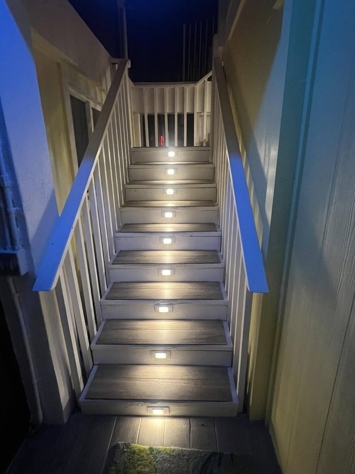 Custom stair lighting